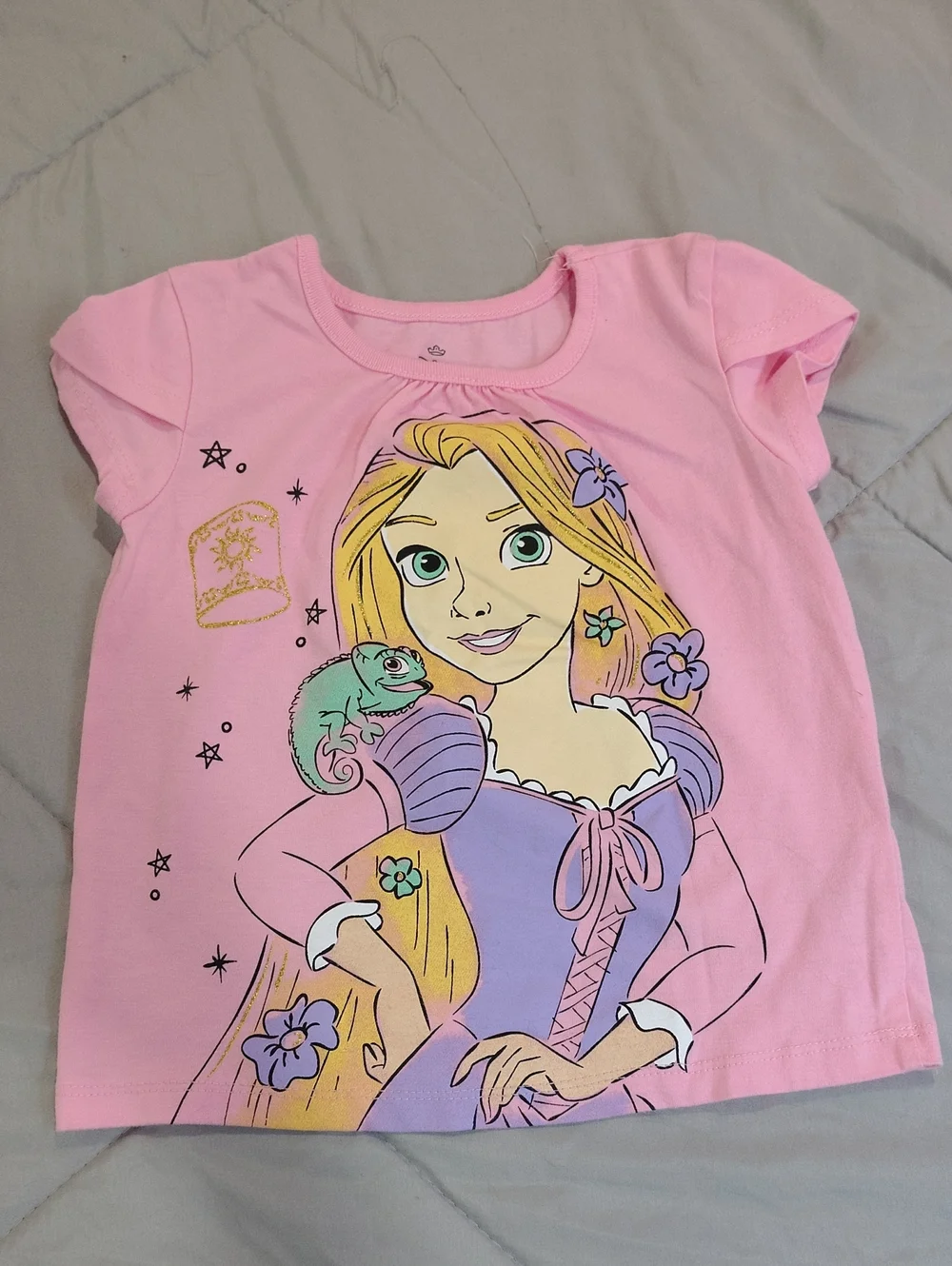 Disney Pink Rapunzel Graphic Tank Top